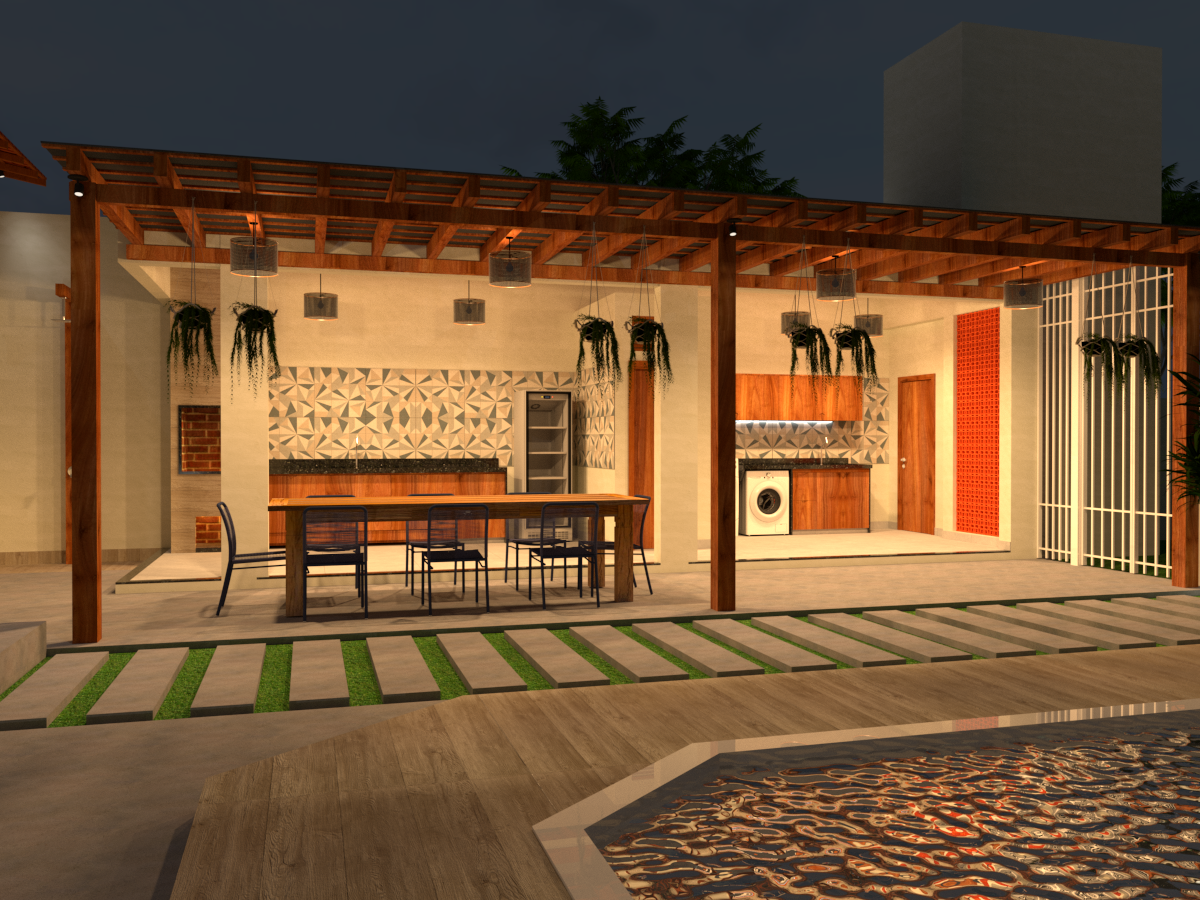 Área de lazer Residencia G/R